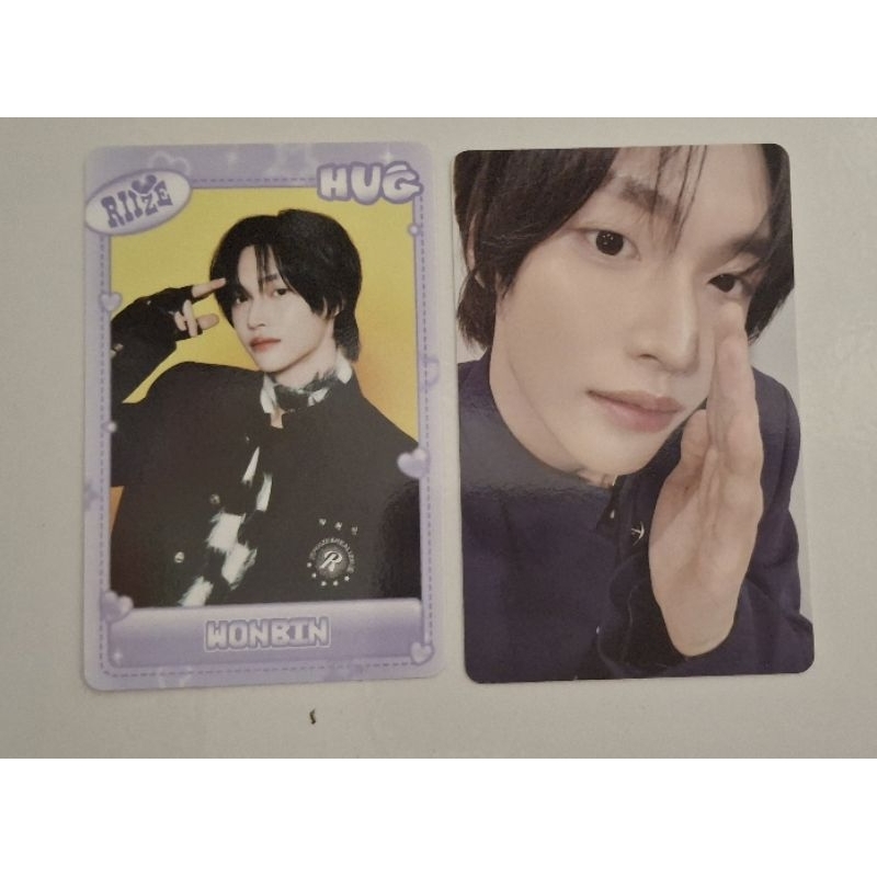 [READY] PHOTOCARD TRADING CARD WONBIN SET MD HUG