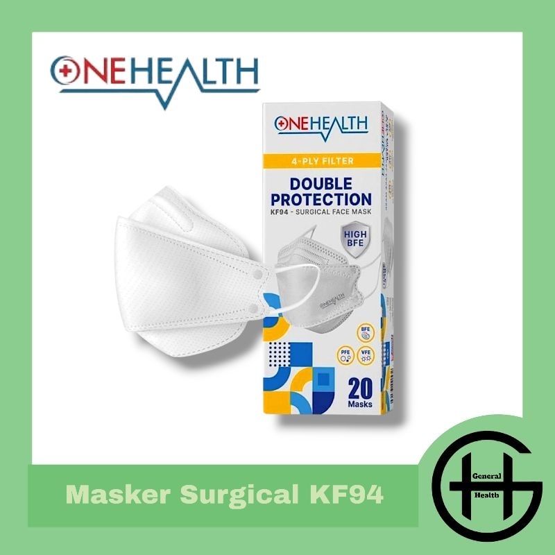Masker KF94 OneHealth Surgical Face Mask  Masker Medis KF94