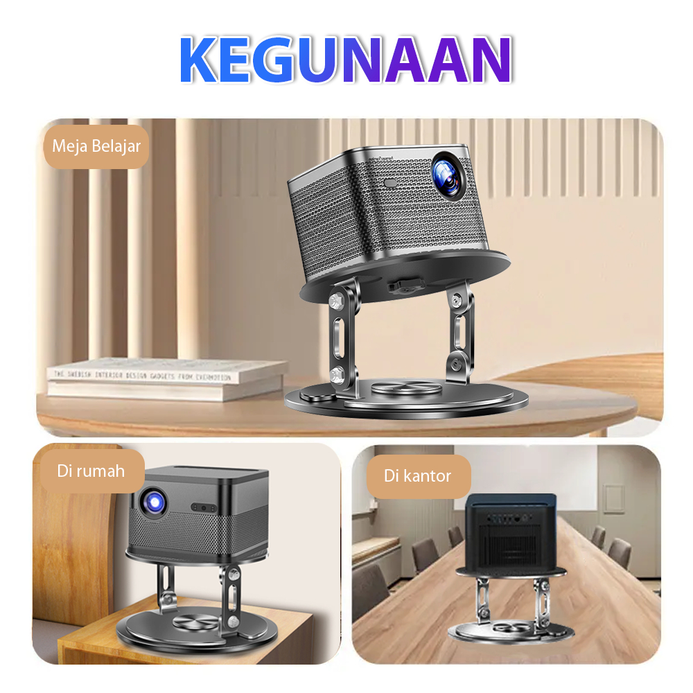 Tripod Stand Proyektor Mini L28 Portable 90 Derajat Dudukan Proyektor Tripod Projector Mini Stand