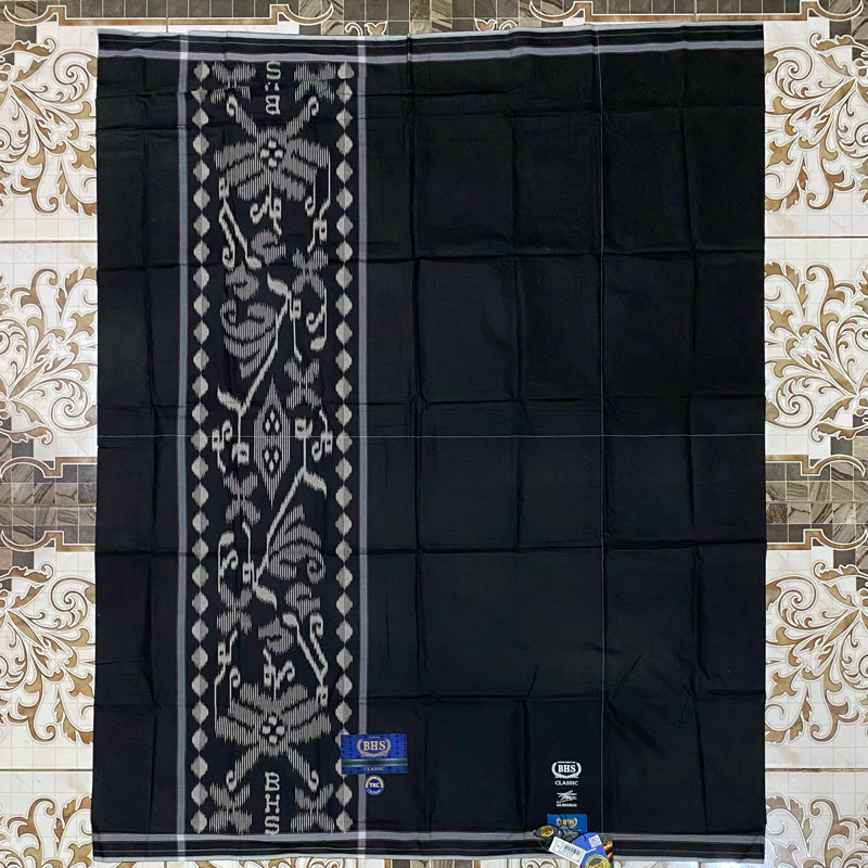 SARUNG BHS CLASSIC TKC TKM KMA KWG BRL KNI SKT MTR GOLD & SILVER (TANDA TANGAN)