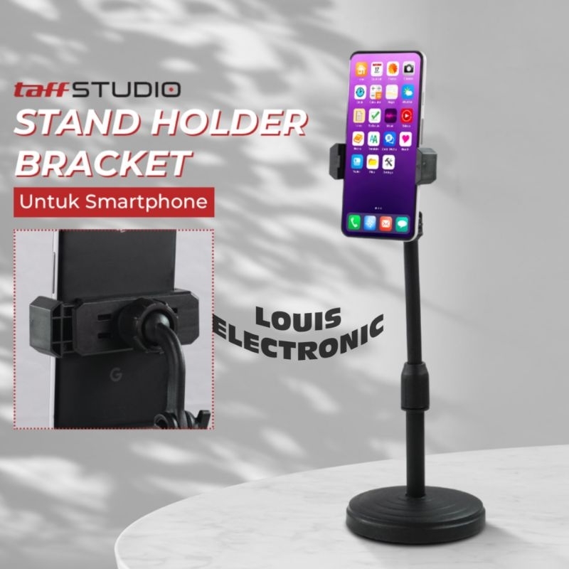 Stand Holder HP Meja Stand Holder Bracket Smartphone Kualitas Bagus