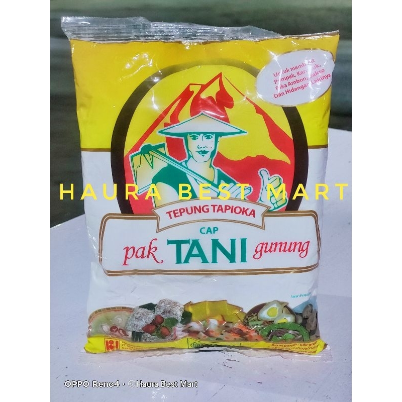 

Tepung Tapioka Pak Tani Gunung 500g