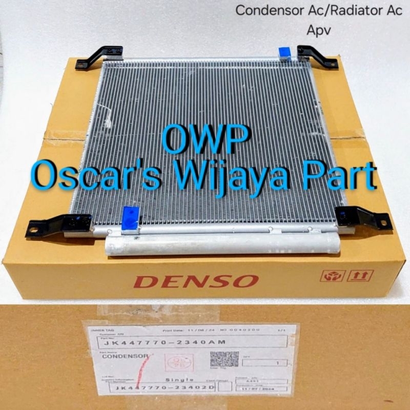 CONDENSOR AC /RADIATOR AC MOBIL APV ORIGINAL
