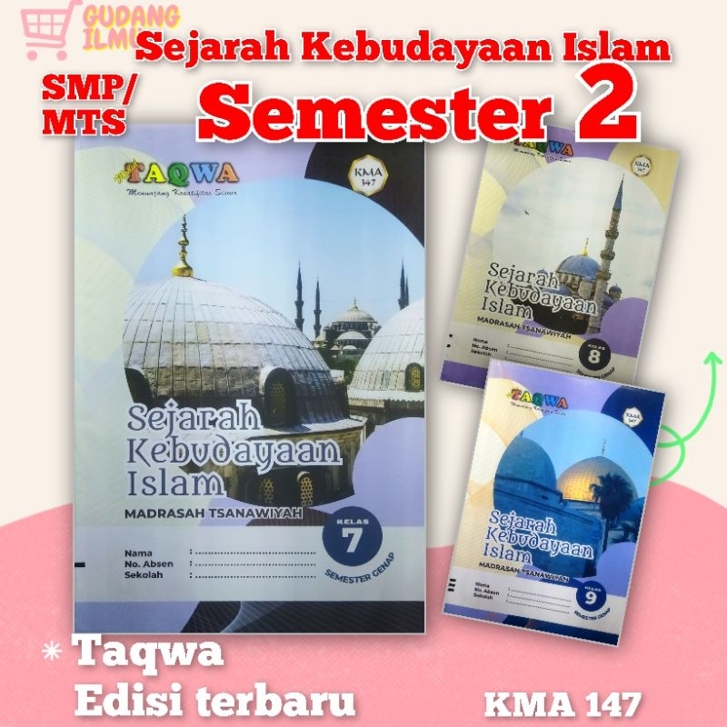 Buku Lks SKI MTs Kelas 7 8 9 semester 2 l taqwa