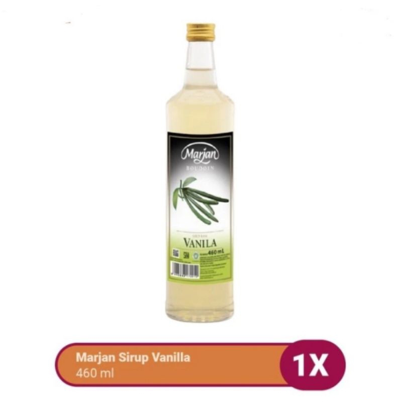 

Syrup Marjan Boudoin Vanilla 460ml