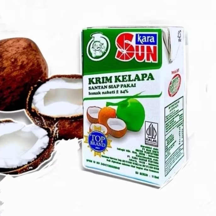 

Santan Sun Kara, berat 110 ml