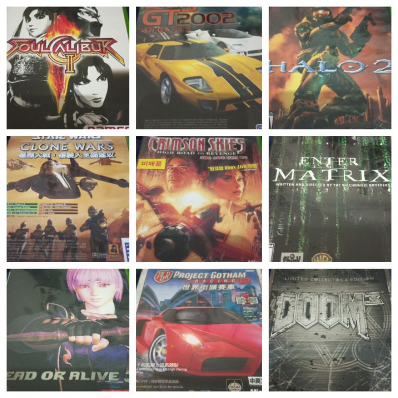 dvd game original xbox classic/original