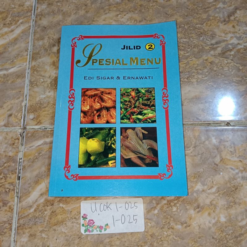 Buku Spesial Menu Jilid 2 Edi Sigar