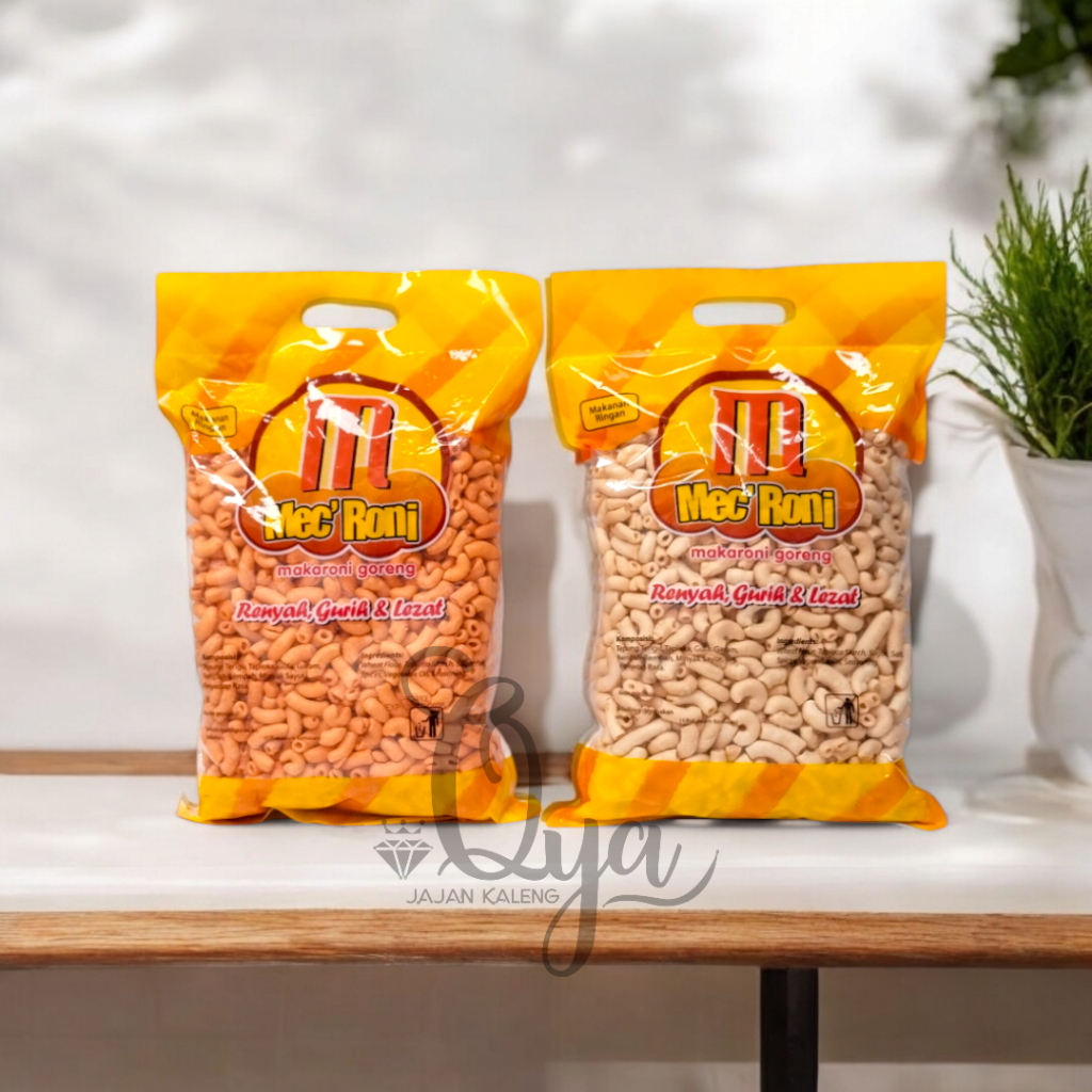 

MAKARONI Original Balado kemasan 350g Mec'Roni Renyah,Gurih dan Lezat