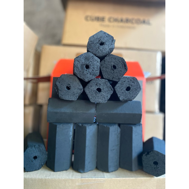 ARANG BRIKET BBQ / ARANG BRIKET HEXAGONAL / ARENG BRIKET PREMIUM FOR BBQ