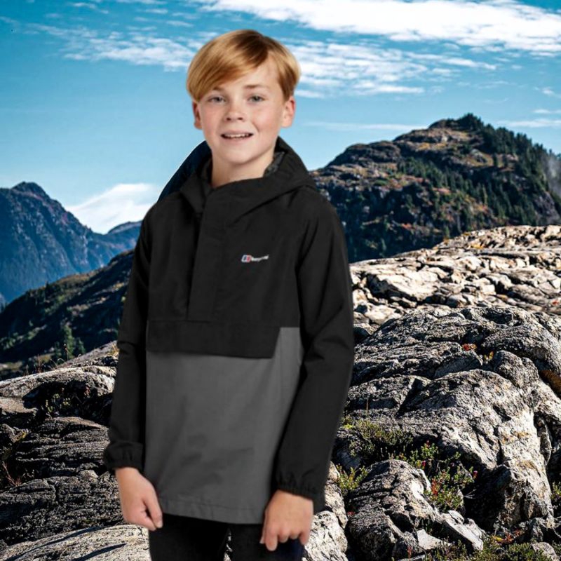 Berghaus Kids Over The Head Smock Waterproof Jacket jaket outdoor gunung waterproof anak