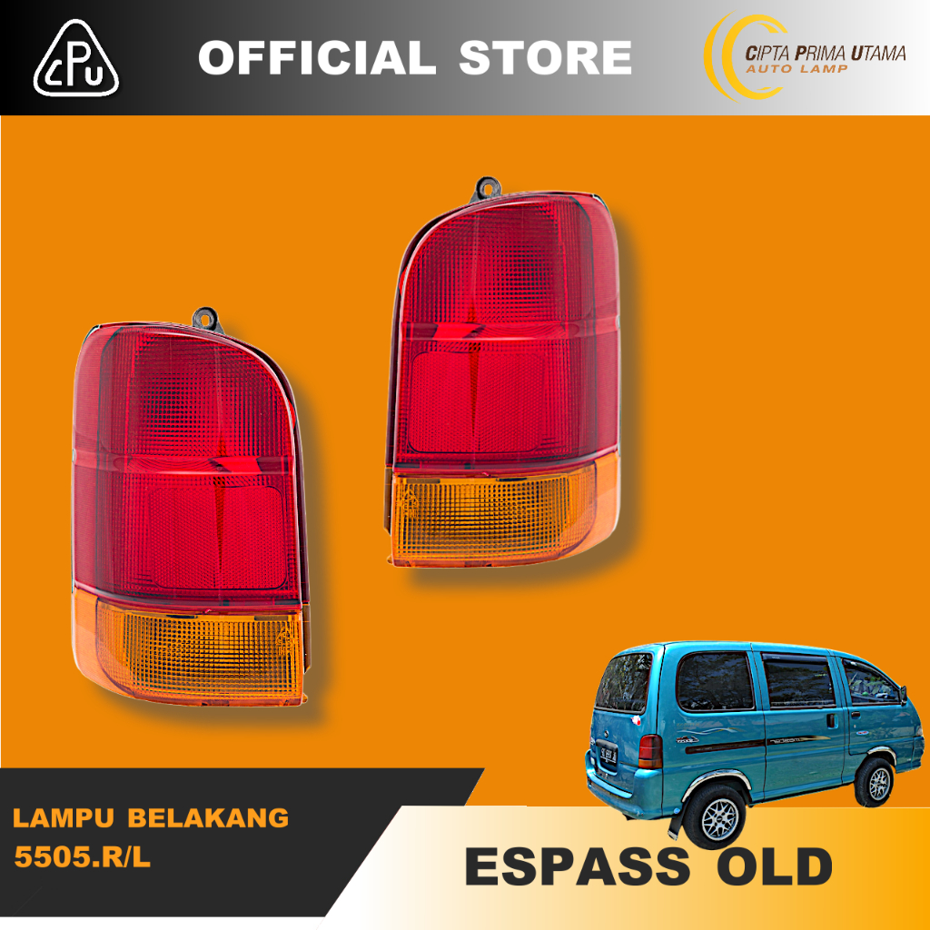 CPU Lampu Stop Stop Lamp Espass Old