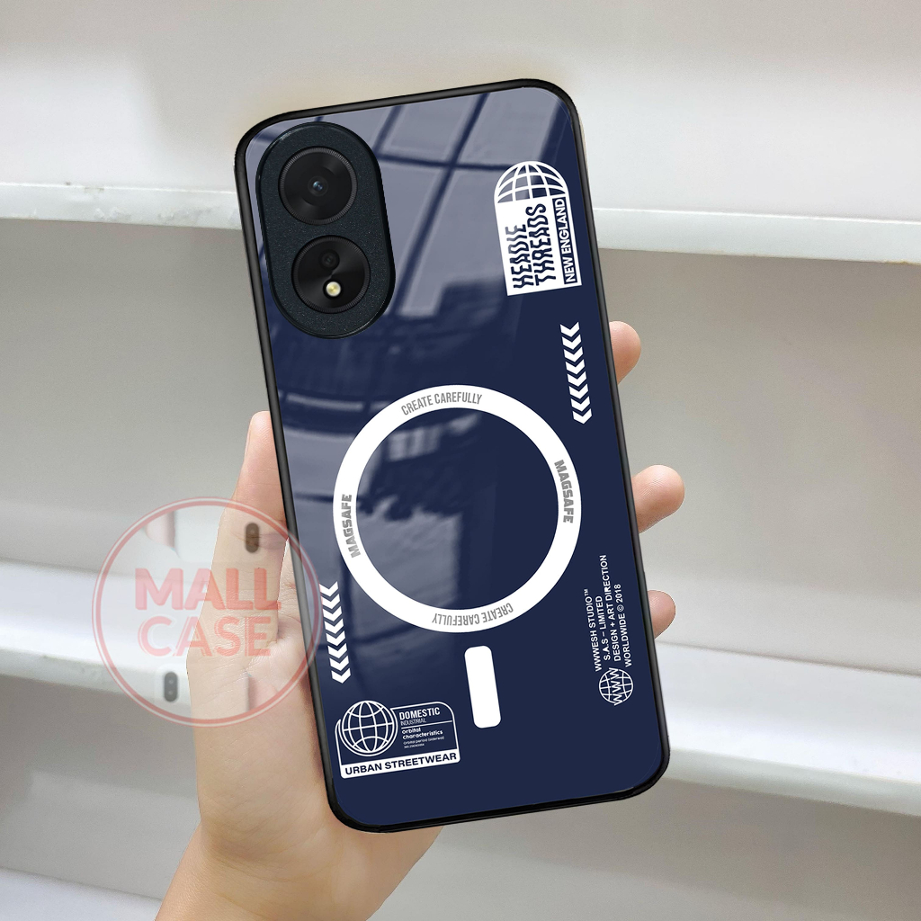Softcase Glossy Glass Oppo A38 A18 Terbaru [SCK13] Case Oppo A38 A18 - Casing Handphone Oppo - Cassi