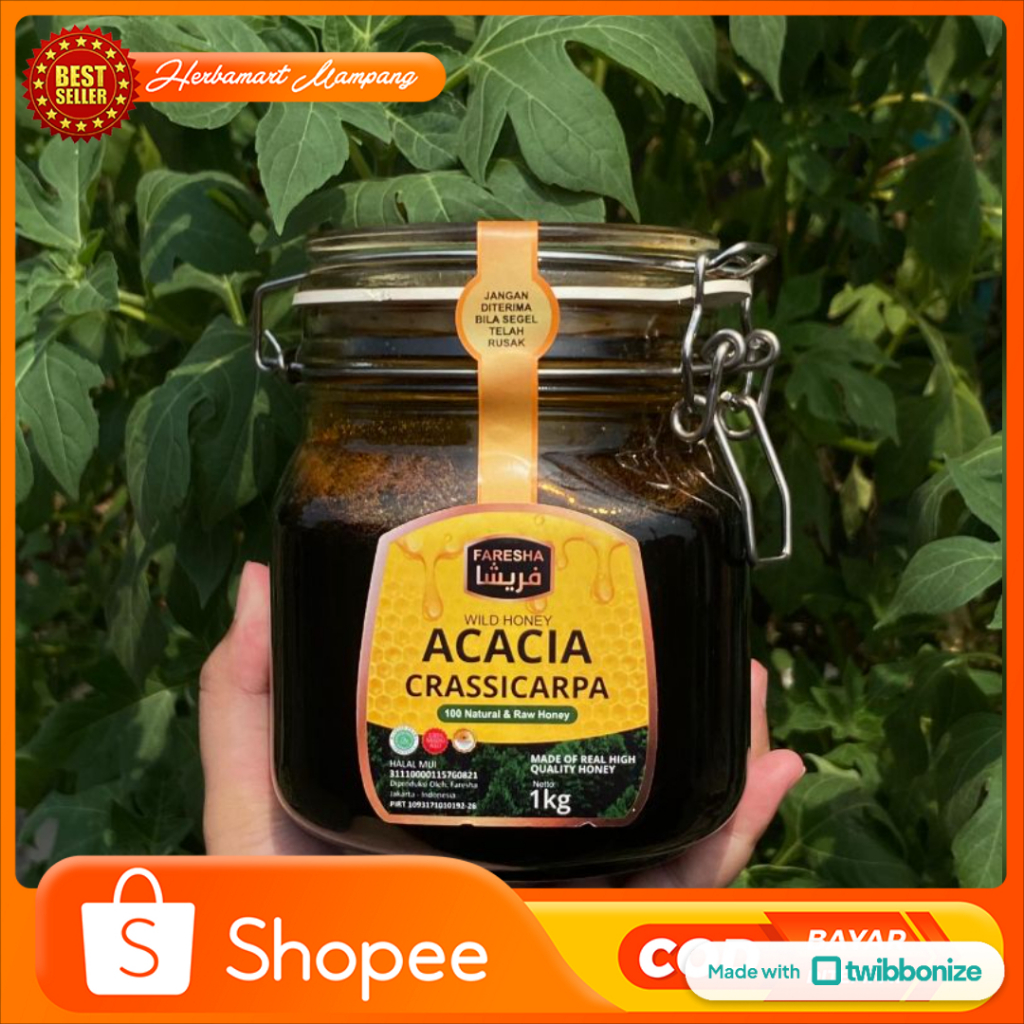 

Madu Hutan Akasia ACACIA CRASSICARPA FARESHA Raw Honey 1kg 1 kg