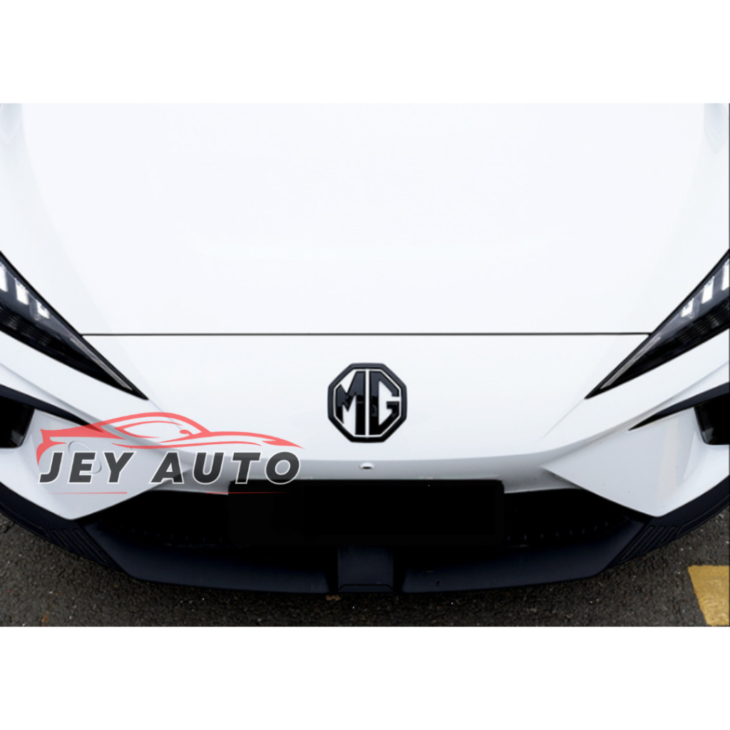 Logo MG 4 EV Hitam Glossy / MG 4 Logo Hitam