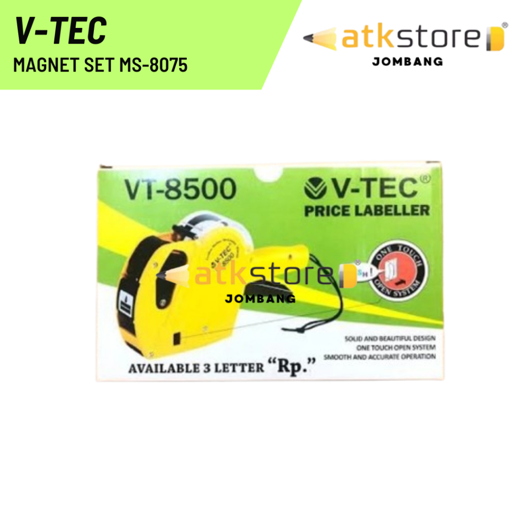 

V-TEC Mesin Label Harga VT-8500 / Labeller Alat Label Harga VT-8500