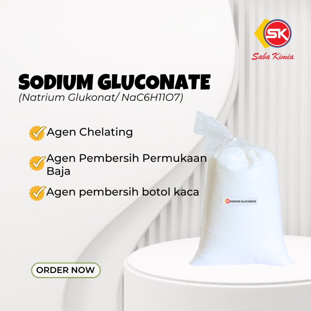 

Sodium Gluconate / Natrium Glukonat 1Kg termurah