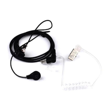 Headset Handsfree FBI Walkie Talkie HT Taffware Earphone FBI
