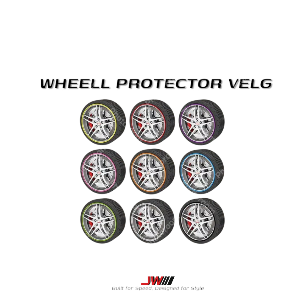 WHEEL PROTECTOR - PELINDUNG VELG PROTECTOR - LIST VELG MOBIL MOTOR