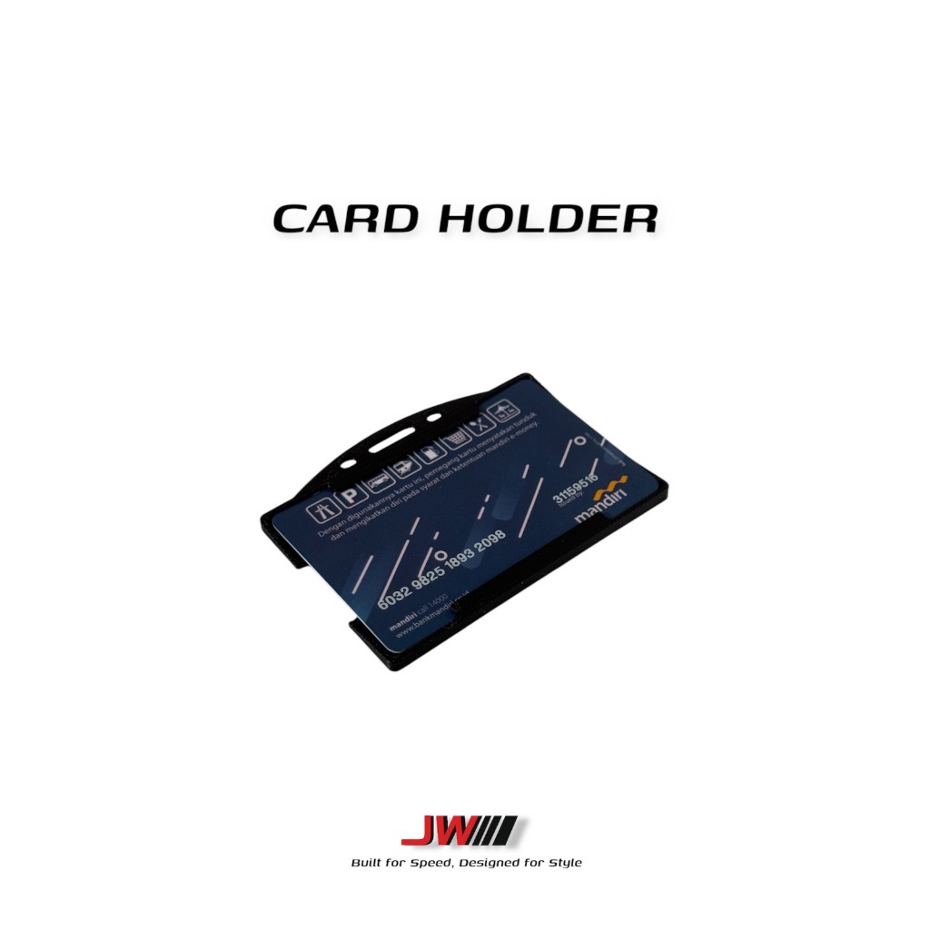 

CARD HOLDER TEMPAT GANTUNGAN KARTU SINGLE CARD