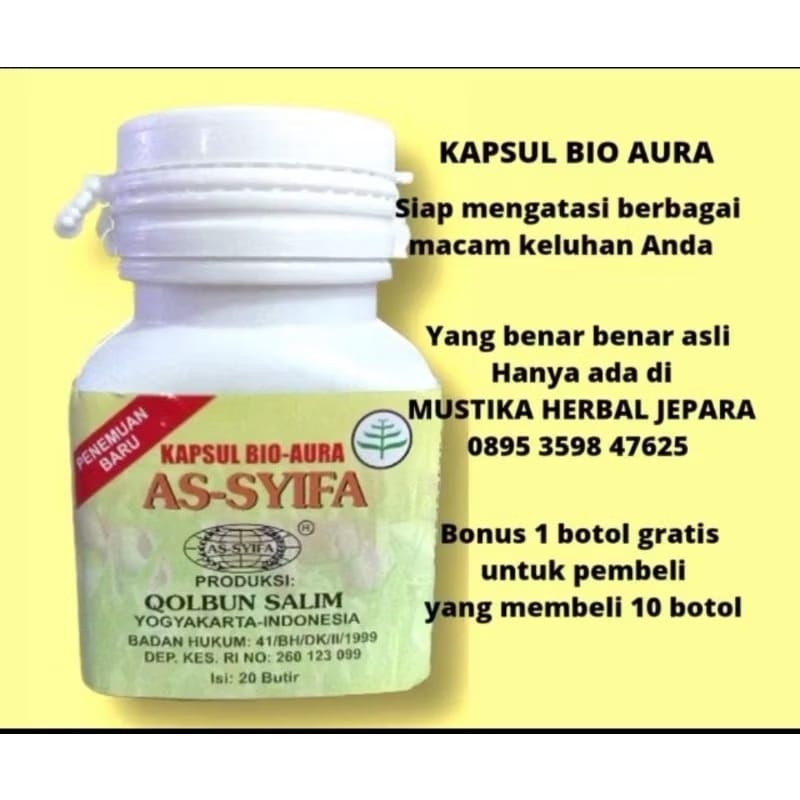 Kapsul Bio Aura Qolbun Salim As-Syifa