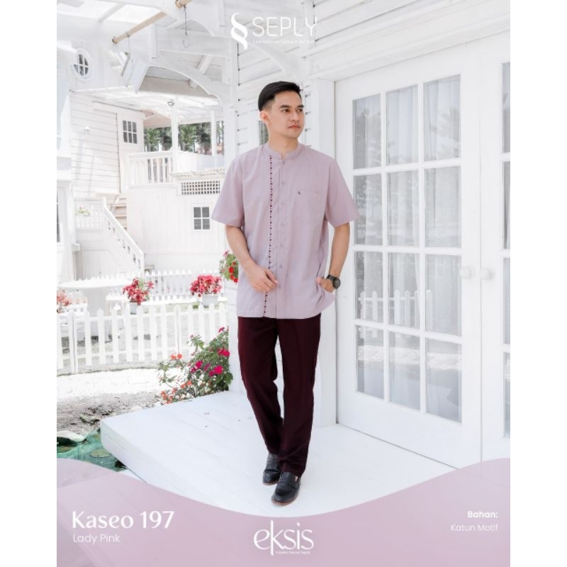 SEPLY KOKO KASEO 197 LADY PINK ATASAN PRIA DEWASA LENGAN PENDEK