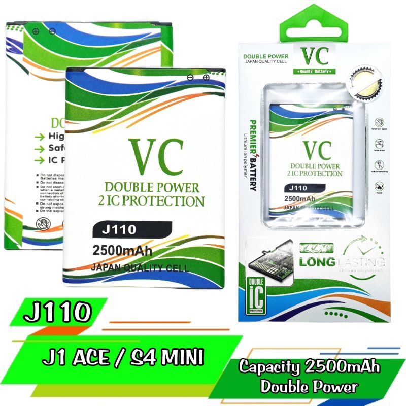 Baterai VC Double power J110/ J1 Ace/ S4 Mini Battery batre