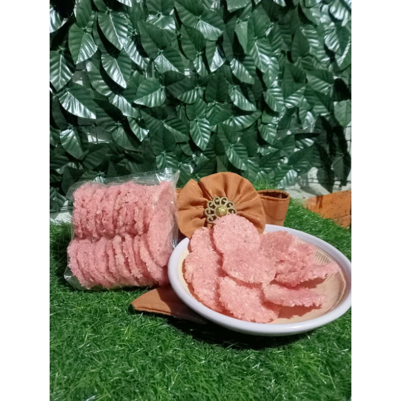 

MURAH!! Rengginang mentah JUMBO Makanan khas dari Bogor Rasa terasi per 1pcs