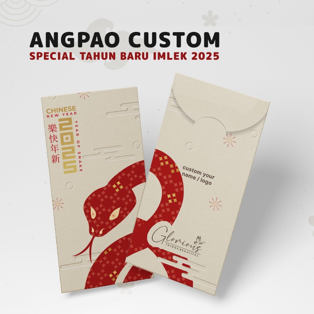 

ANGPAO CHINESE NEW YEAR SNAKE | ANGPAO CUSTOM