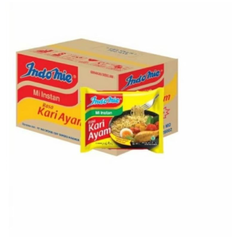 

INDOMIE KARI AYAM 1 DUS ISI 40 PCS