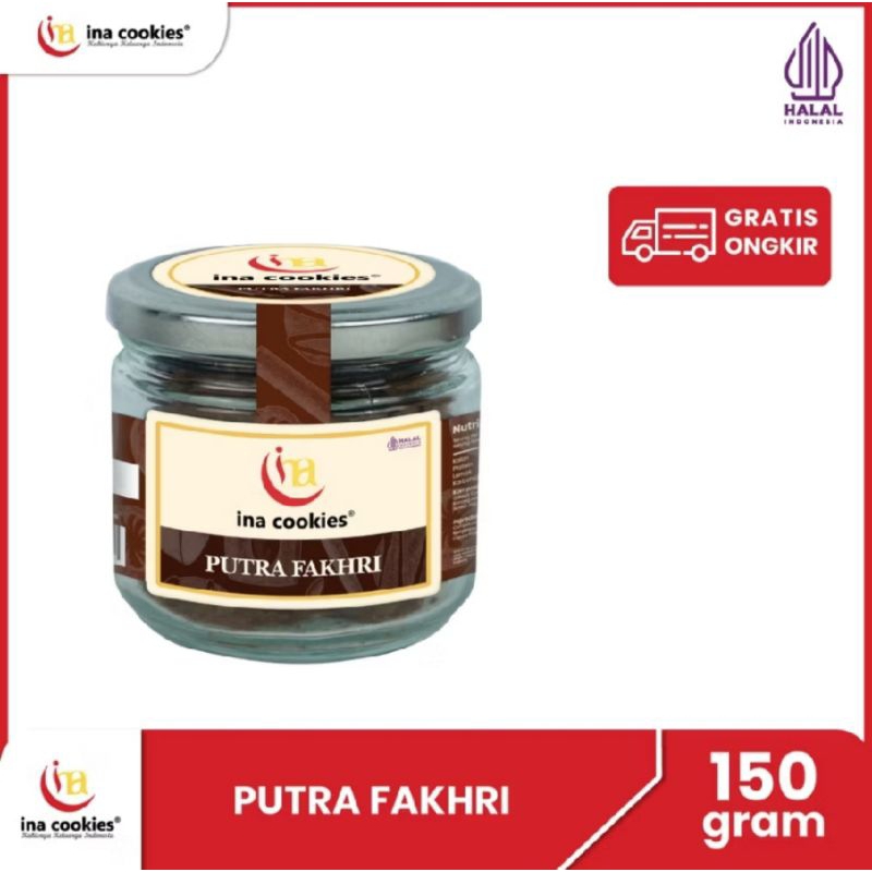 

Inacookies Belgian Choco Almond / Putra Fakhri toples jar kaca