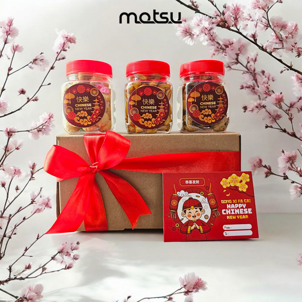 

Hampers Imlek Chinese New Year | Kue Kering murah -Motsu