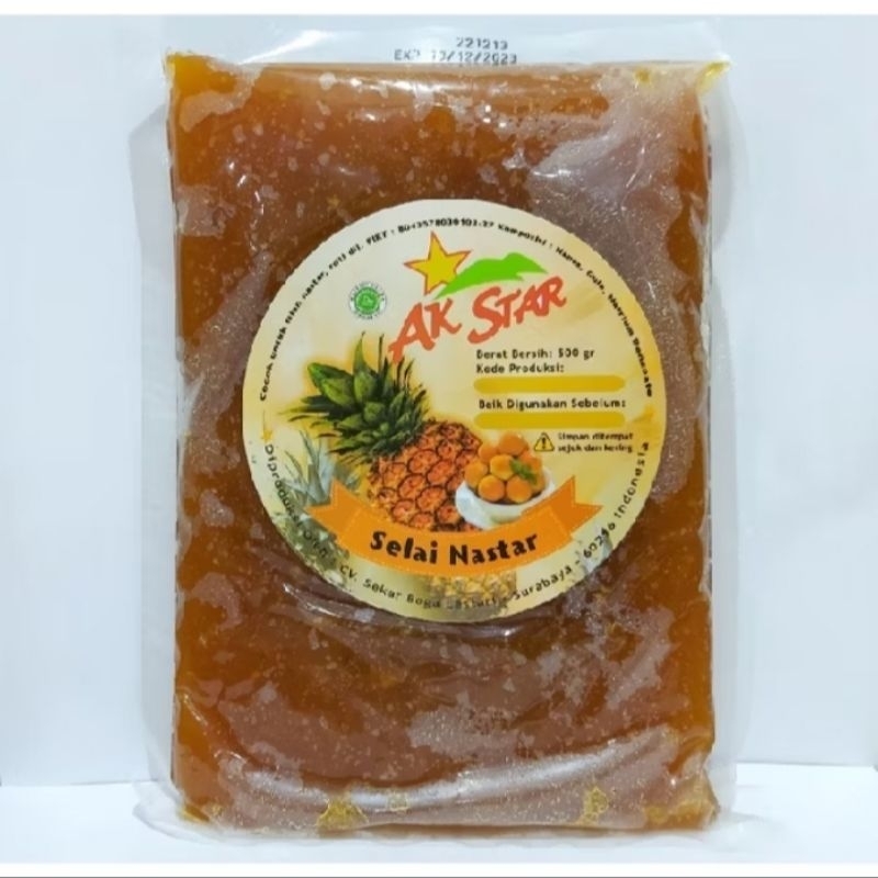 

AK Star Selai Isian Nastar Nanas 500gr - Pineapple filling