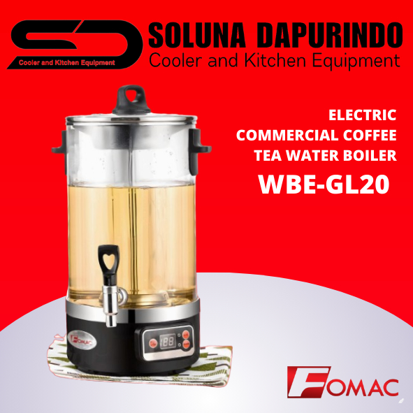 fomac WBE-GL20 Pemanas Air Listrik Komersial