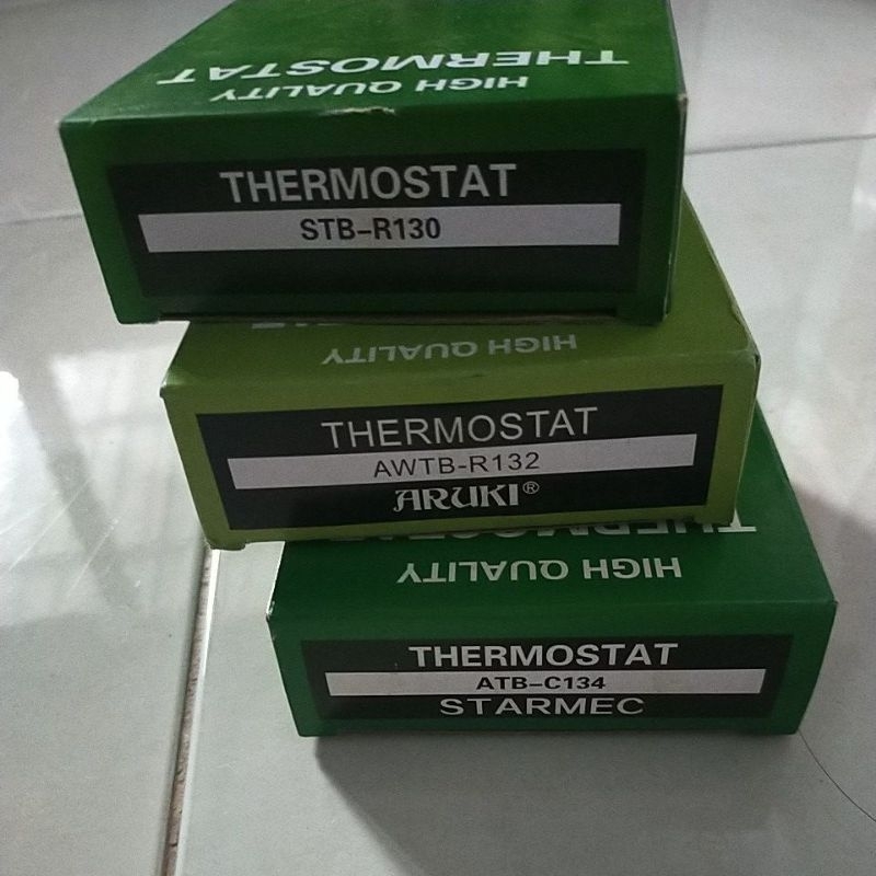 termostat kulkas hijau