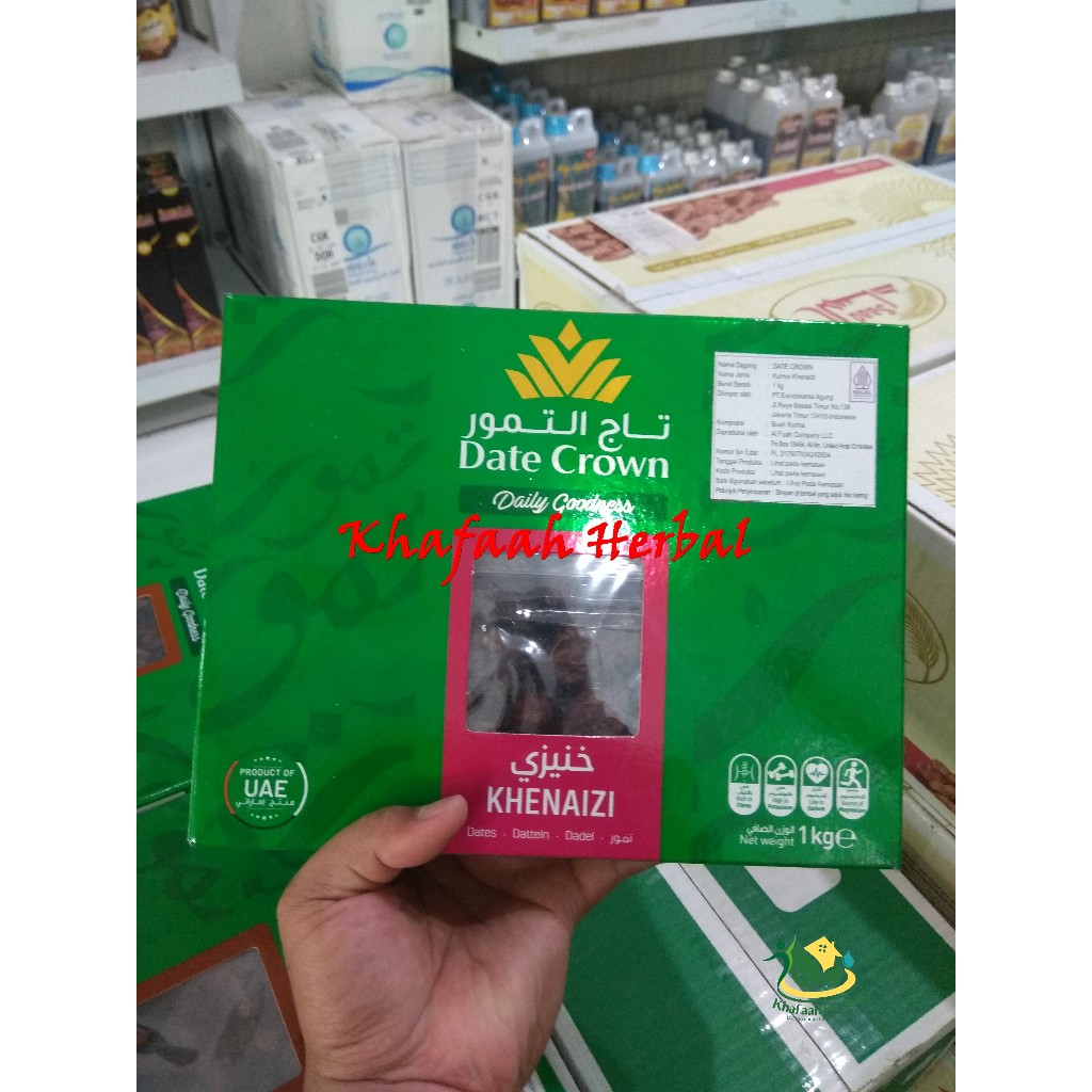 

Kurma Date Crown Khenaizi Khenizi Kenizi 1KG Original