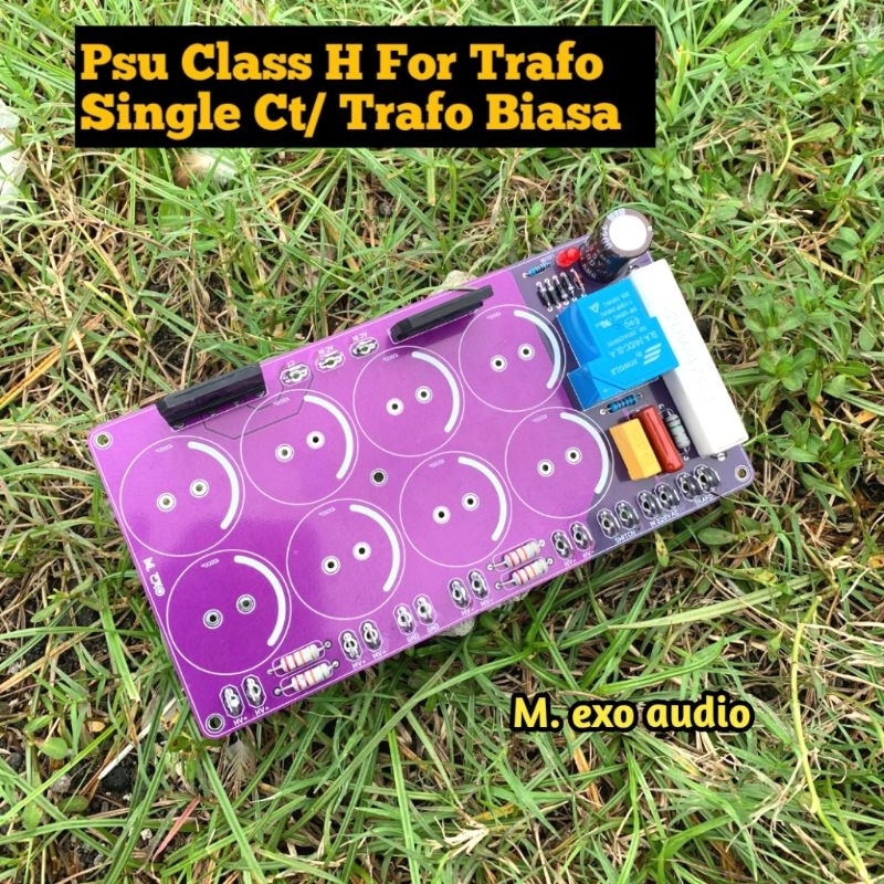 Pcb Psu Class H 8 Elko For Trafo Single/ Trafo Biasa