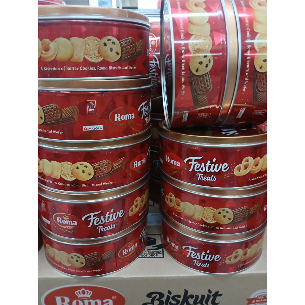 

Roma Festive kaleng 240 gram