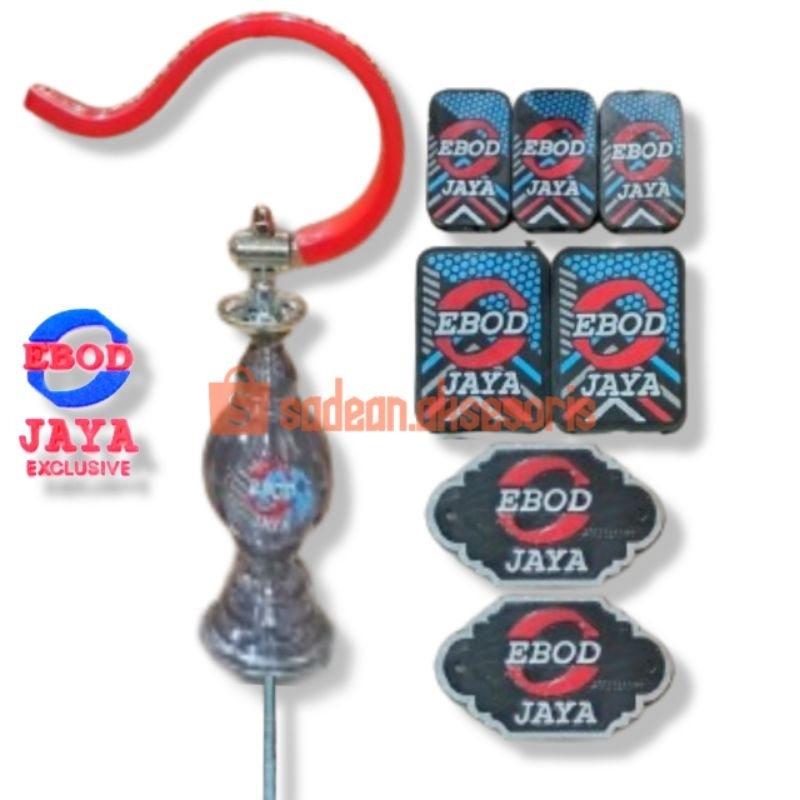 GANTUNGAN EBOD JAYA ORIGINAL FULLSET TERBARU SANGKAR KOTAK AKSESORIS NEW EMBLEM EBOD JAYA MOTIF RACI