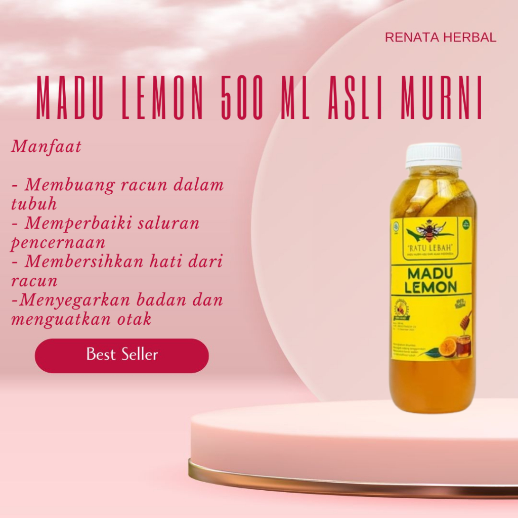 

Madu Lemon 500 ml Asli Murni