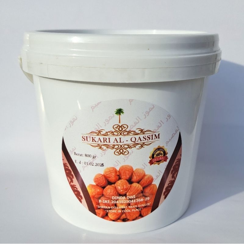 

Kurma Manis Premium Kemasan 800 gram