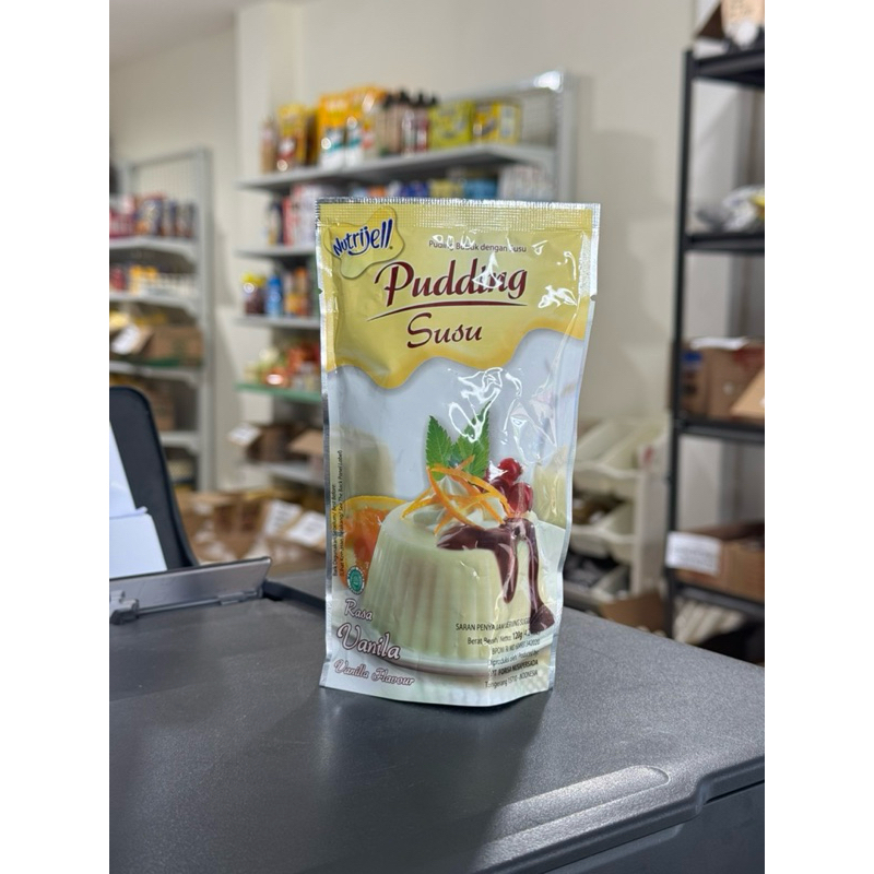 

Nutrijell pudding susu vanilla flavour / puding susu rasa vanila 120gr