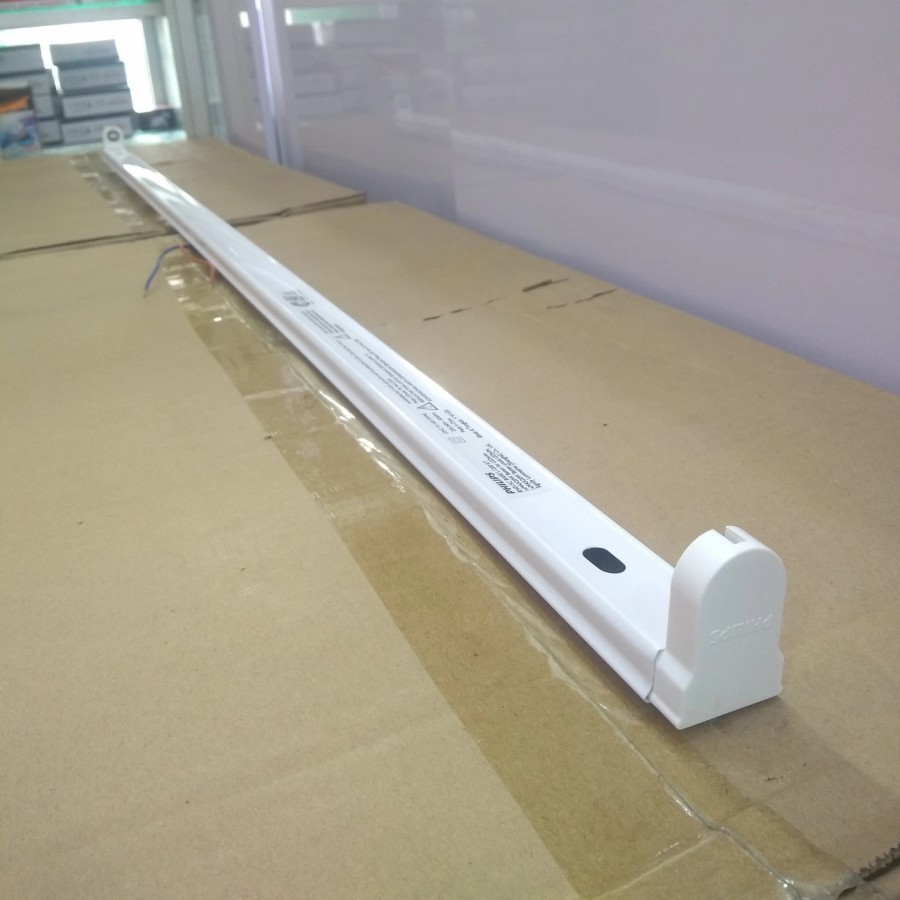 kap tl t8 60cm 120cm set lampu t8 philips 8w 16w 18w