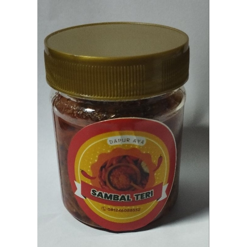 

Sambal Teri kemasan 100ml