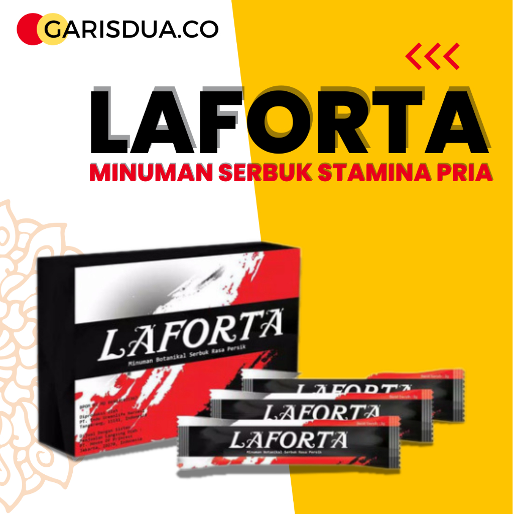 TERLARIS  Laforta Original Dr. Boyke Minuman Serbuk original isi 10 sachet Obat Lelaki Stamina Pria 