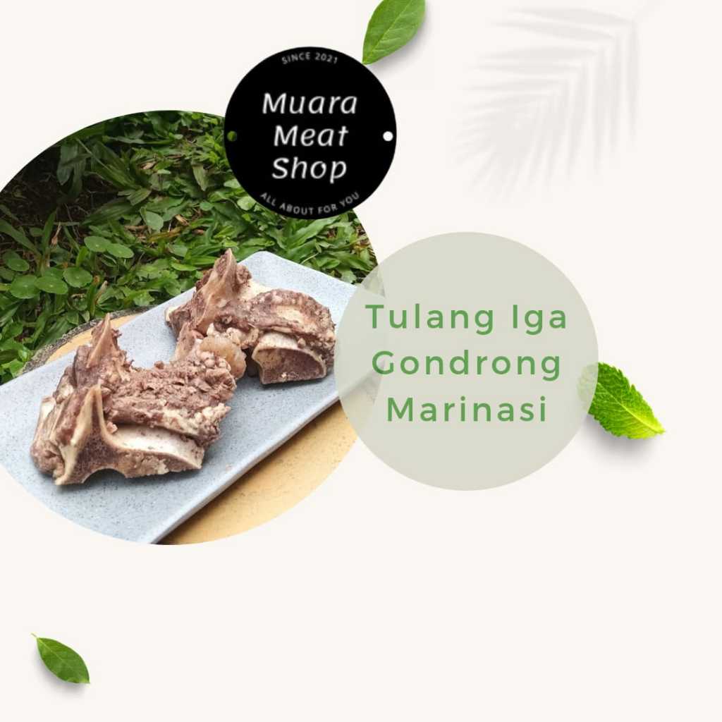 

Tulang Iga Gondrong Marinasi 250-350gr Terenak Bandung