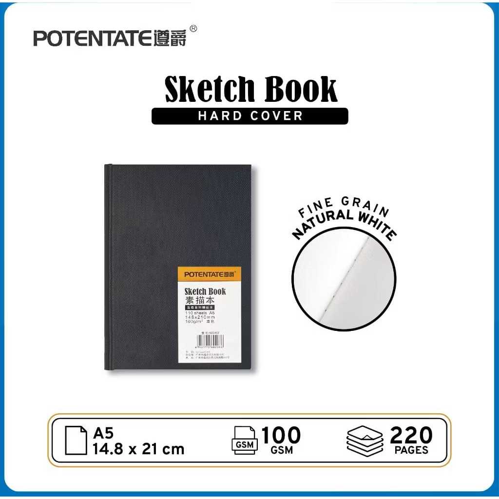 

Gramedia Tunjungan : Potentate Sketch Book A5 110sh 100gr