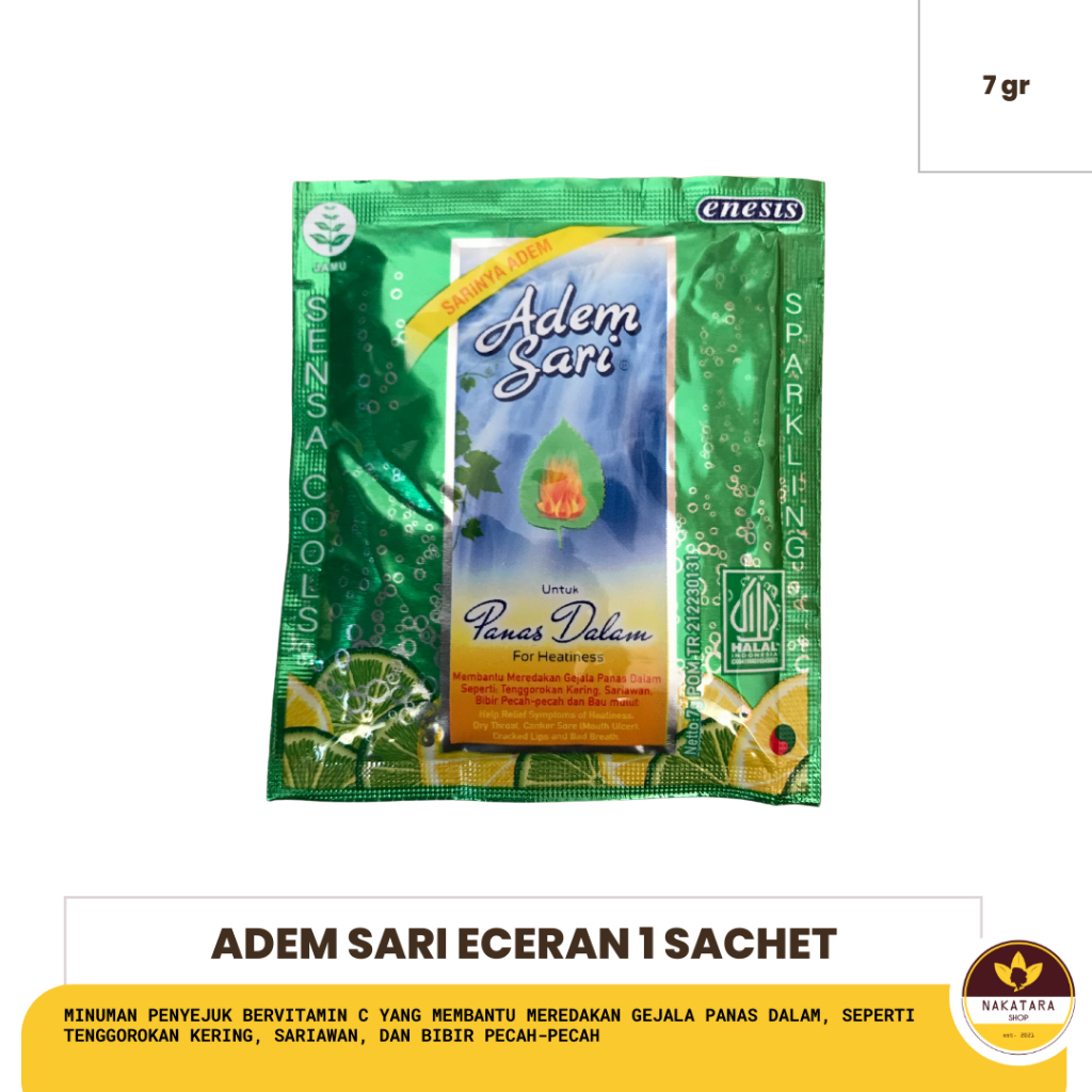 

ADEMSARI SACHET 7GR ( 1 PCS )