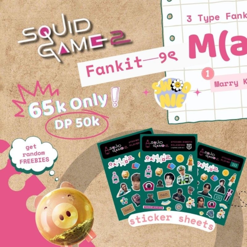 Pelunasan Squid Game Season 2 Fankit Fanmade Wi Ha Joon Kang Ha Neul Yim Si Wan