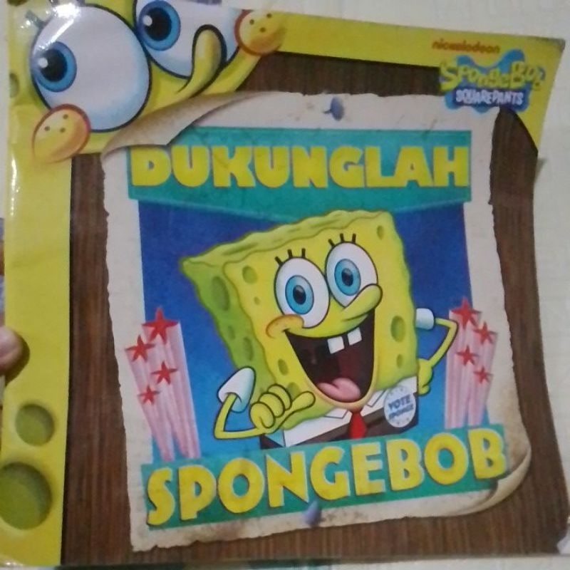 Buku Dukunglah Spongebob (Buku Jadul Original)